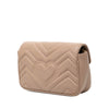 Gucci Mini GG Marmont Matelasse Calfskin Flap Crossbody Secondhand