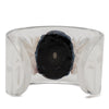 Chanel Lucite Camellia Cuff Bracelet Secondhand
