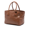 Prada Soft Calf Front Pocket Open Convertible Tote Secondhand