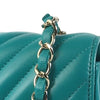 Secondhand Chanel Mini Rectangular Chevron Lambskin Single Flap