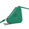 Prada Mini Saffiano Lux Double Triangle Satchel Secondhand