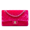 Chanel Medium Classic Velvet Double Flap Secondhand