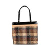 Burberry Plaid Tweed Tote Secondhand