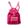 Gucci Suede Bamboo Backpack Secondhand