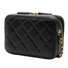 Chanel Mini CC Quilted Lambskin and Golden Plate Vanity Crossbody Secondhand