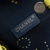 Chanel Small Perforated Calfskin Logo Eyelet Bucket Bag Secondhand