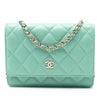 Chanel Mini CC Quilted Lambskin Wallet On Chain Secondhand