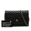 Chanel Quilted Lambskin Crest Wallet On Chain Secondhand