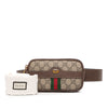 Gucci Small GG Supreme Web Ophidia Belt Bag Secondhand