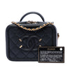 Chanel Small Caviar CC Filigree Vanity Case Secondhand
