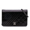Chanel Lambskin Coco Boy Wallet On Chain Secondhand