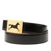Secondhand Hermès Box Calf Horse Buckle Belt