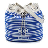 Chanel Venise Biarritz Mixed Fibers and Lambskin Drawstring Bucket Bag Secondhand