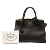 Prada City Calf Trimmed Saffiano Paradigme Bag Secondhand