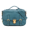 Prada Vitello Daino Push Lock Double Buckle Messenger Bag Secondhand