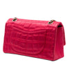 Chanel Croc Quilted Satin Reissue 2.55 Double Flap 225 Secondhand