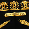 Hermès Les Cavaliers d Or Silk Scarf 90 Secondhand