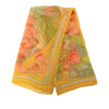 Hermès Fleurs De Lotus Mousseline Silk Scarf 90 Secondhand