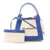 Balenciaga Canvas Navy Cabas XS Secondhand