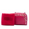 Valentino Leather Rockstud Double Zip Chain Crossbody Secondhand