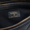 Chanel Large Quilted Stitched Calfskin Zip Pouch Secondhand