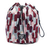 Prada Tessuto Lipstick Print Drawstring Pouch Secondhand