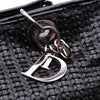 Dior Large Woven Lambskin Lady Dior Soft Shopping Tote Secondhand