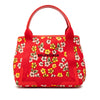 Balenciaga Canvas Floral Print Navy Cabas S Secondhand