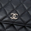 Chanel CC Quilted Lambskin Maxi Pearl Chain Strap Secondhand