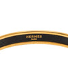 Hermès Narrow Animal Motif Enamel Bangle 62 Secondhand