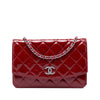 Chanel CC Quilted Patent Brilliant Wallet On Chain Secondhand