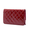 Chanel CC Quilted Patent Brilliant Wallet On Chain Secondhand