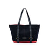 Burberry Leather Trimmed Canvas Tote Secondhand