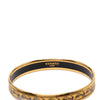 Hermès Narrow Anchor and Rope Enamel Bangle 65 Secondhand