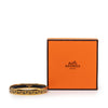 Hermès Narrow Anchor and Rope Enamel Bangle 65 Secondhand
