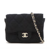 Chanel Mini Classic Jersey Flap Belt Bag Secondhand