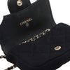 Chanel Mini Classic Jersey Flap Belt Bag Secondhand
