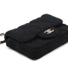 Chanel Mini Classic Jersey Flap Belt Bag Secondhand