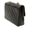 Chanel Medium CC Quilted Lambskin Border Single Flap Secondhand