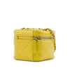 Chanel Small CC Quilted Lambskin Vanity Case With Chain Secondhand