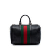 Gucci Medium Calfskin Web Joy Boston Bag Secondhand