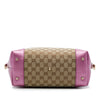 Secondhand Gucci GG Canvas Heart Bit Satchel