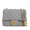Chanel Mini Square Classic Lambskin Pearl Crush Single Flap Secondhand