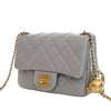 Chanel Mini Square Classic Lambskin Pearl Crush Single Flap Secondhand
