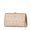 Dior Honeycomb Coated Canvas Clutch Secondhand