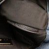 Fendi Zucca Trimmed Denim Buckle Flap Bag Secondhand