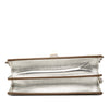 Fendi Mini Scalloped Metallic Leather and Pearls Kan I Crossbody Secondhand
