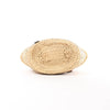 LOEWE Anagram Basket Small Raffia x Leather Handbag in Beige x Brown Secondhand