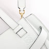 Secondhand LOEWE Gate Mini Top Handle Leather 2Way Handbag in Gray