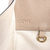 LOEWE Hammock Medium Leather 2Way Handbag in Beige Secondhand